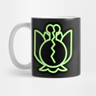 Neon Plant Symbol Mug